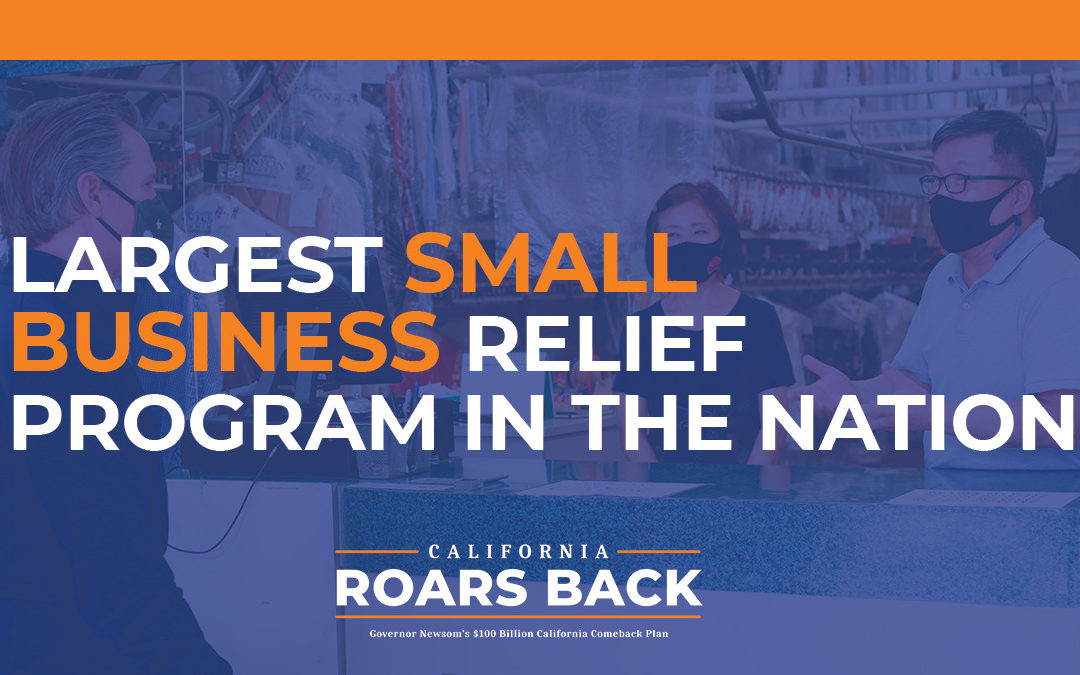 Governor Announces Doubling Down on Support for CA Small Businesses