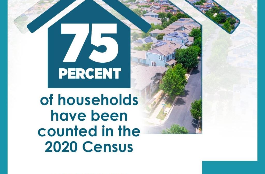 Only 75 Percent of Households Have Been Counted in the 2020 Census