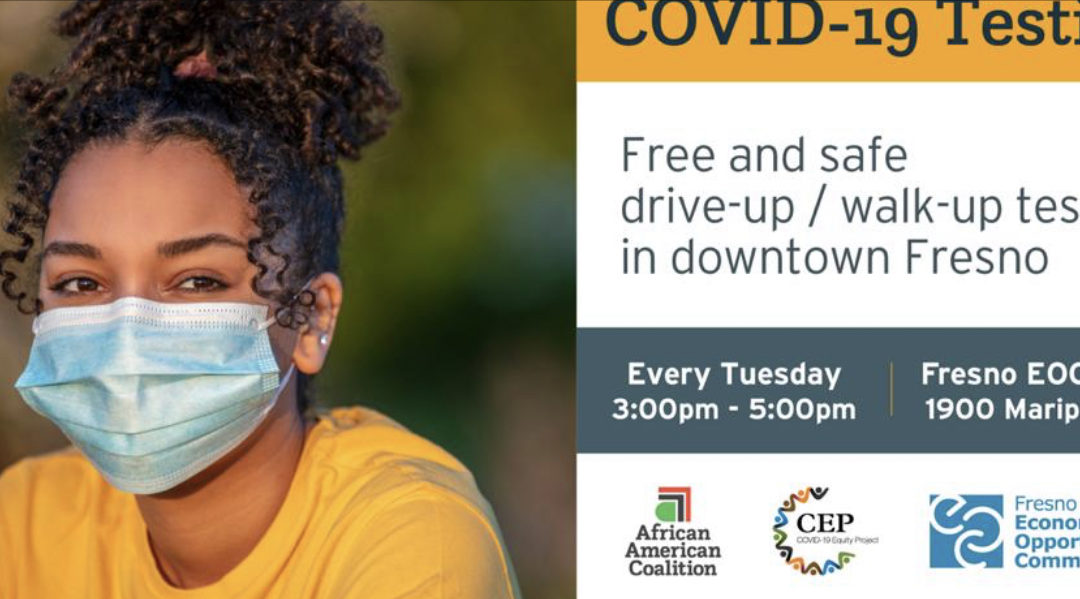 Free COVID-19 Testing Tuesdays Downtown Fresno