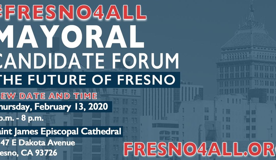 Event Invitation: Fresno4All Mayoral Candidate Forum