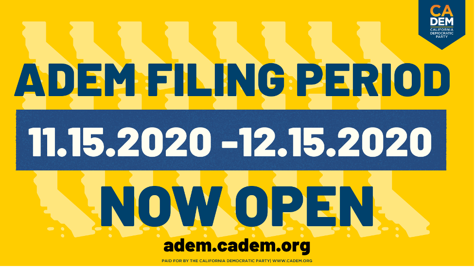 2021 ADEM application period now open!