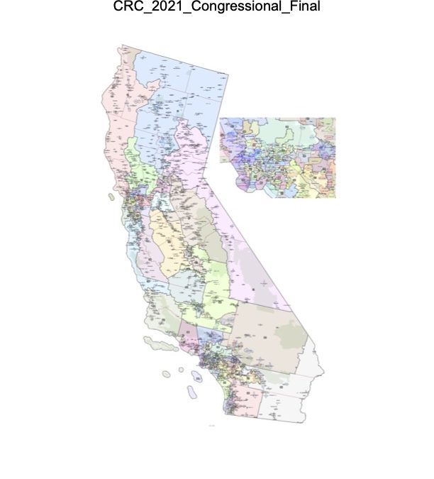 New Fresno County Area Congressional District Maps