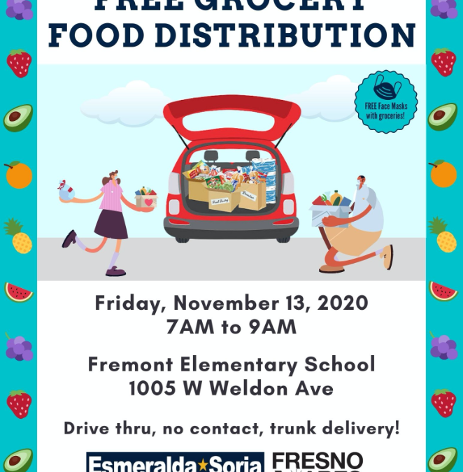 FW: Free Grocery Distribution!