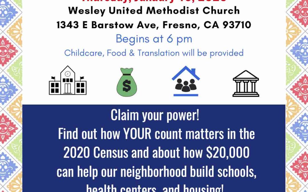 Dolores Huerta Foundation Fresno County 2020 Census Forums