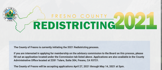 NEWS RELEASE: Residents Invited to Submit Applications by May 14 to Serve on the Advisory Redistricting Commission