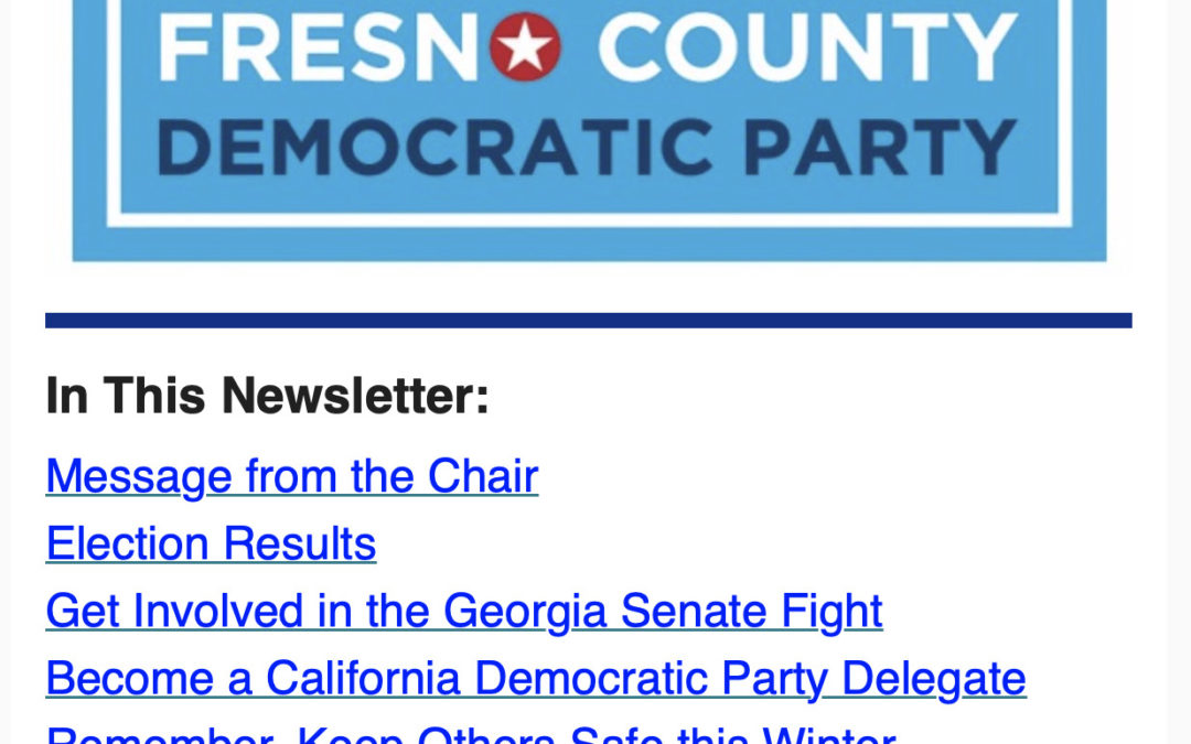 Democratic Party Newsletter